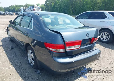 2004 Honda Accord 2.4 Lx из США, поврежденный, VIN JHMCM56364C036584